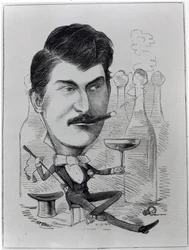George Leybourne, The Original "Champagne Charlie", ilustração de "The Entr&39;acte", 24 de agosto de 1872
